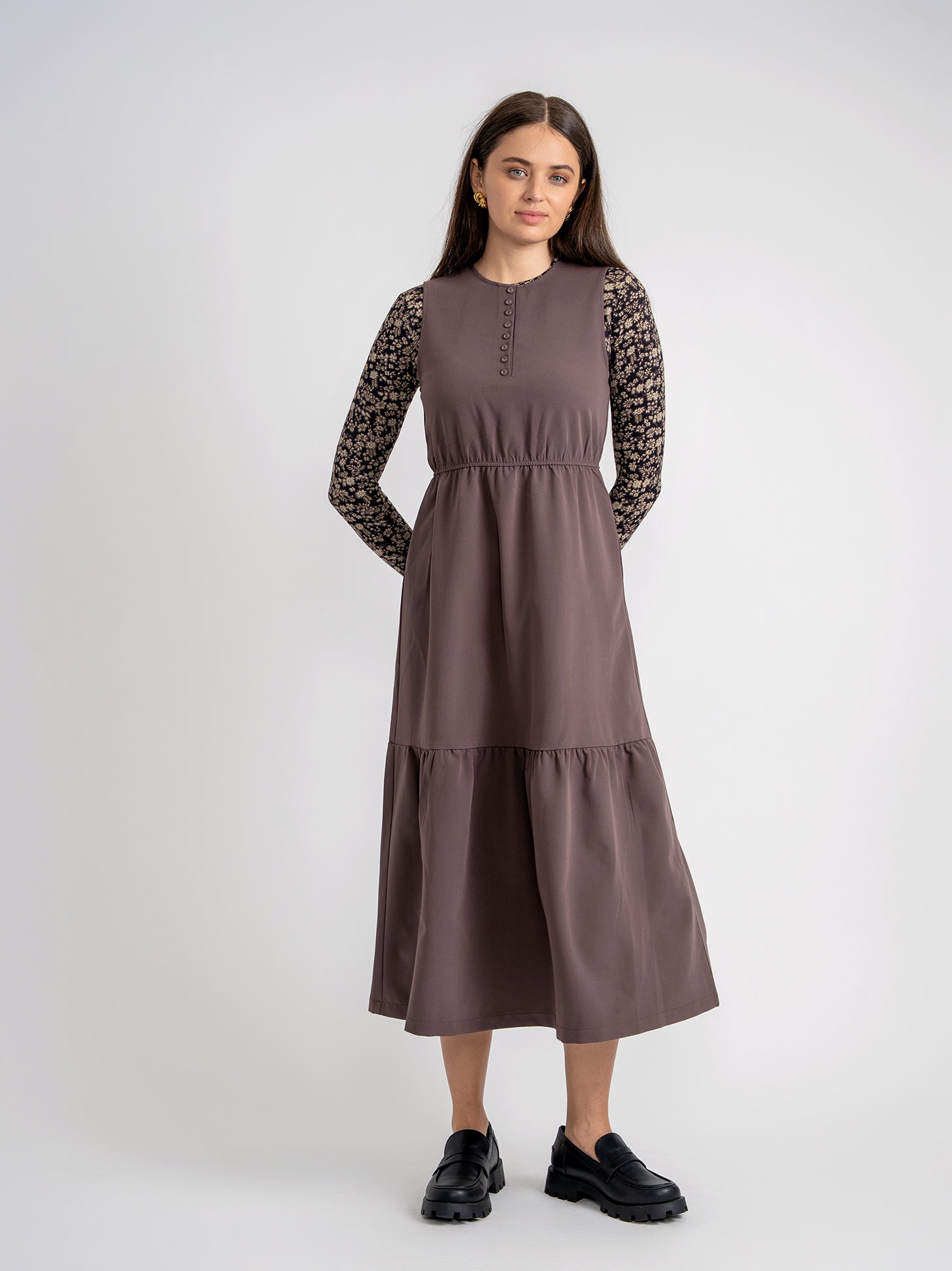 Midi Tiered Jumper