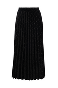 Velvet Midi Skirt