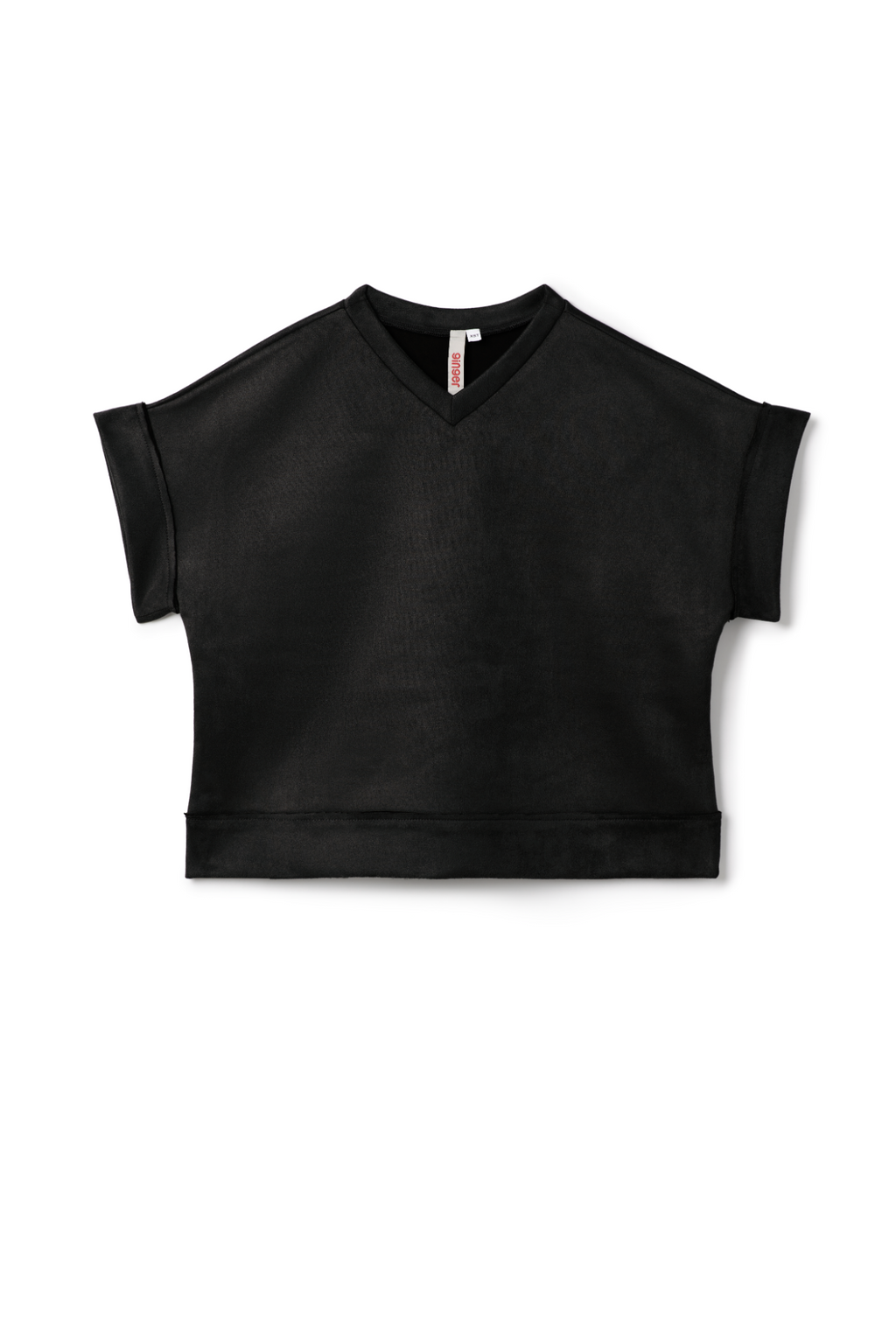 Suede Crop Top Vest