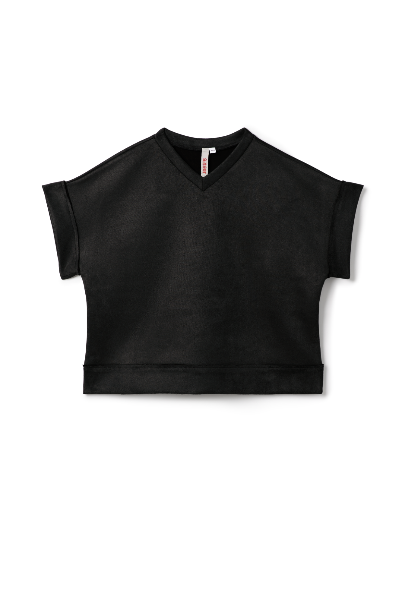 Suede Crop Top Vest