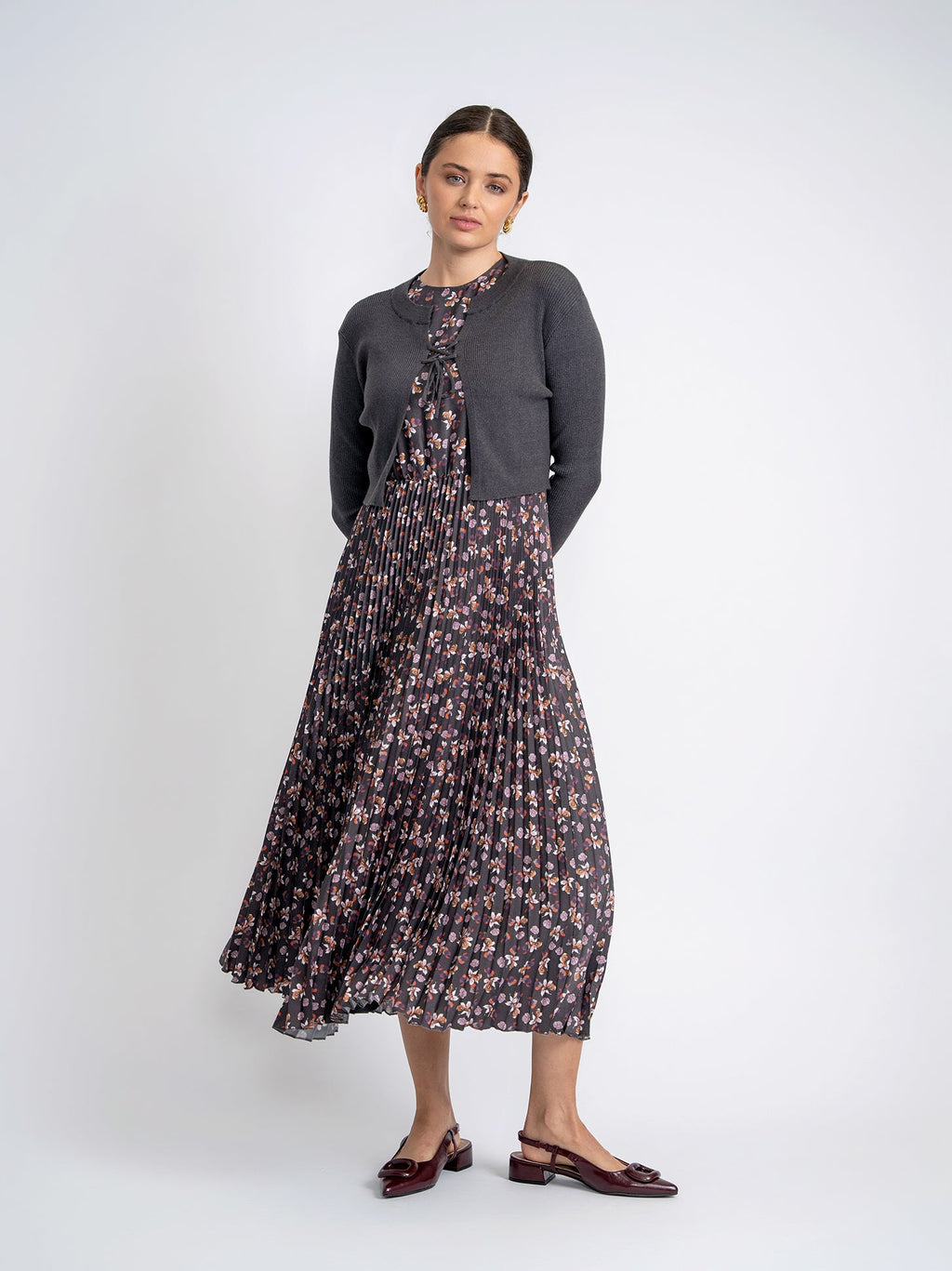 Printed Woven Jumper