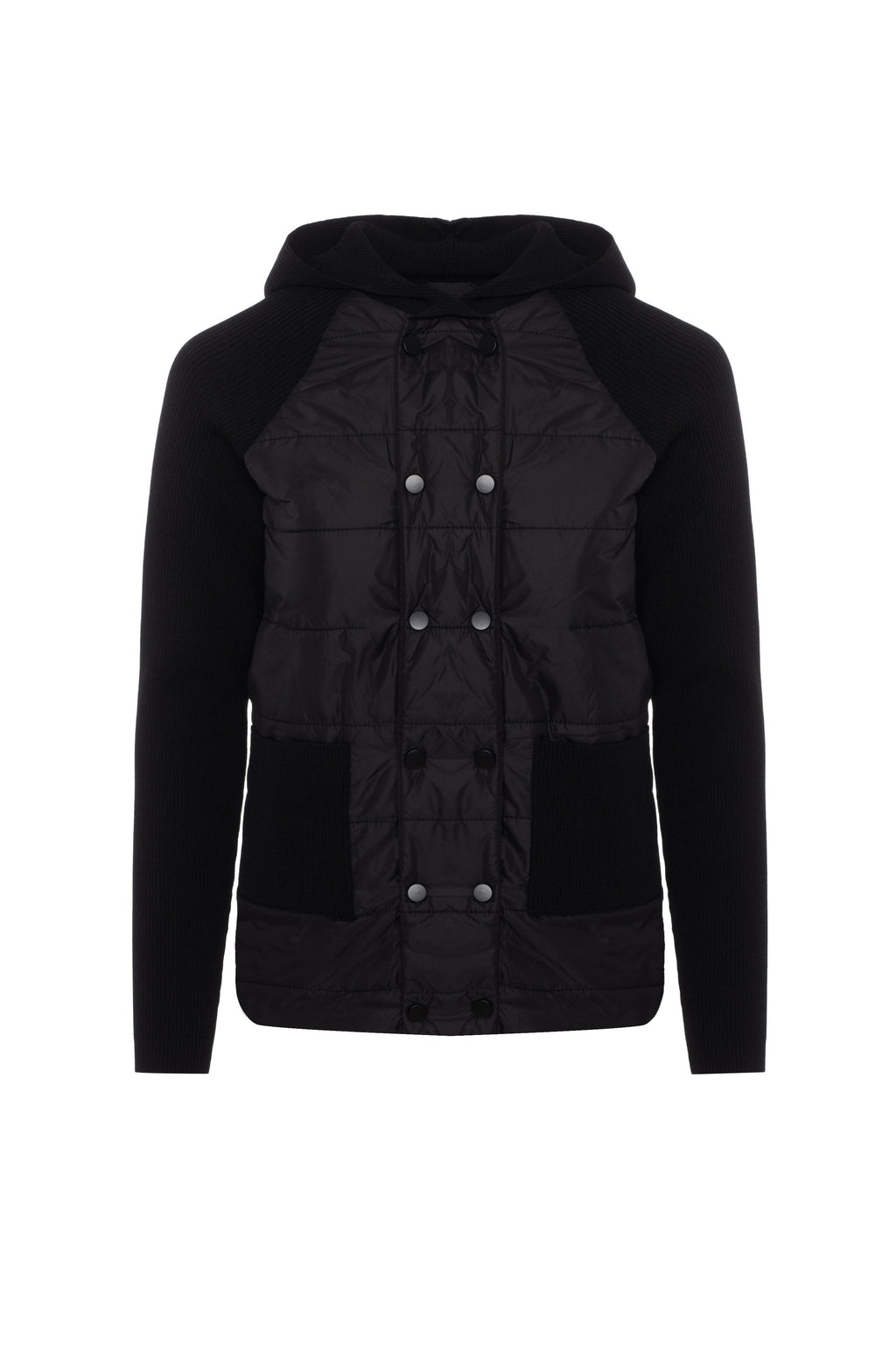 Maternity Double Breasted Bomber Jacket