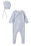 Pointelle Flower Knit Onesie