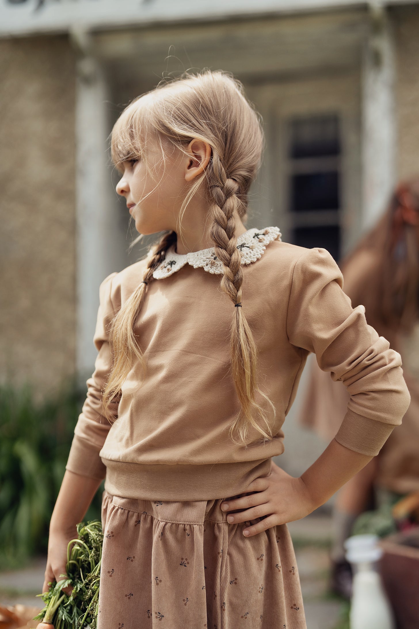 Corduroy Skirt Set