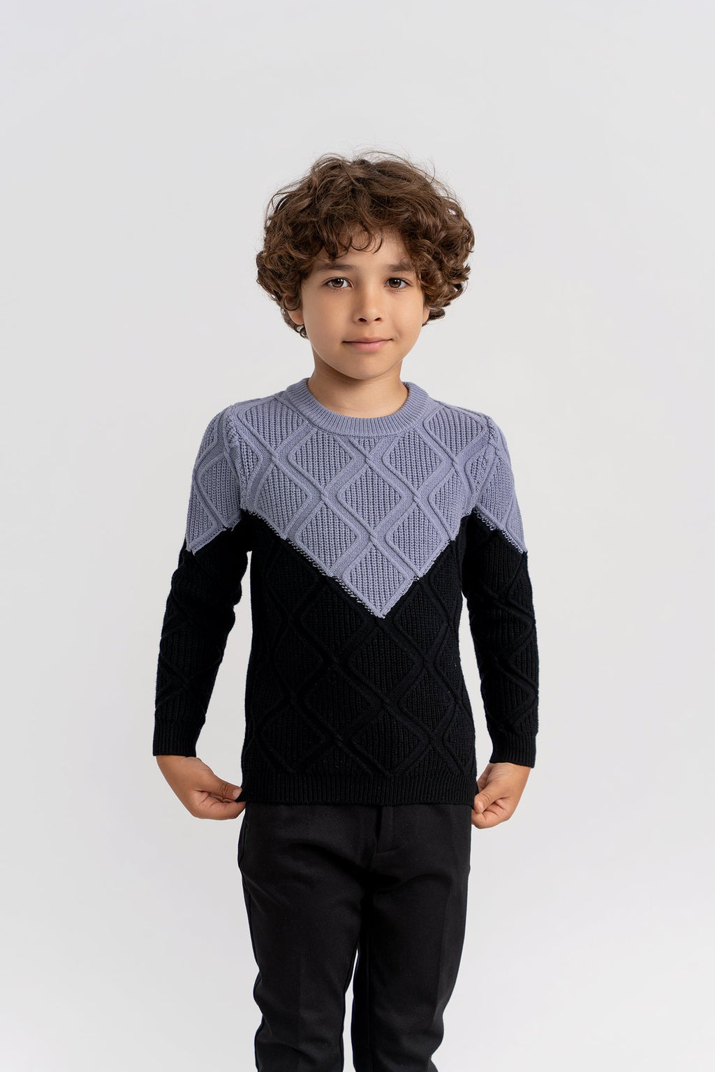 Diamond Knit Sweater