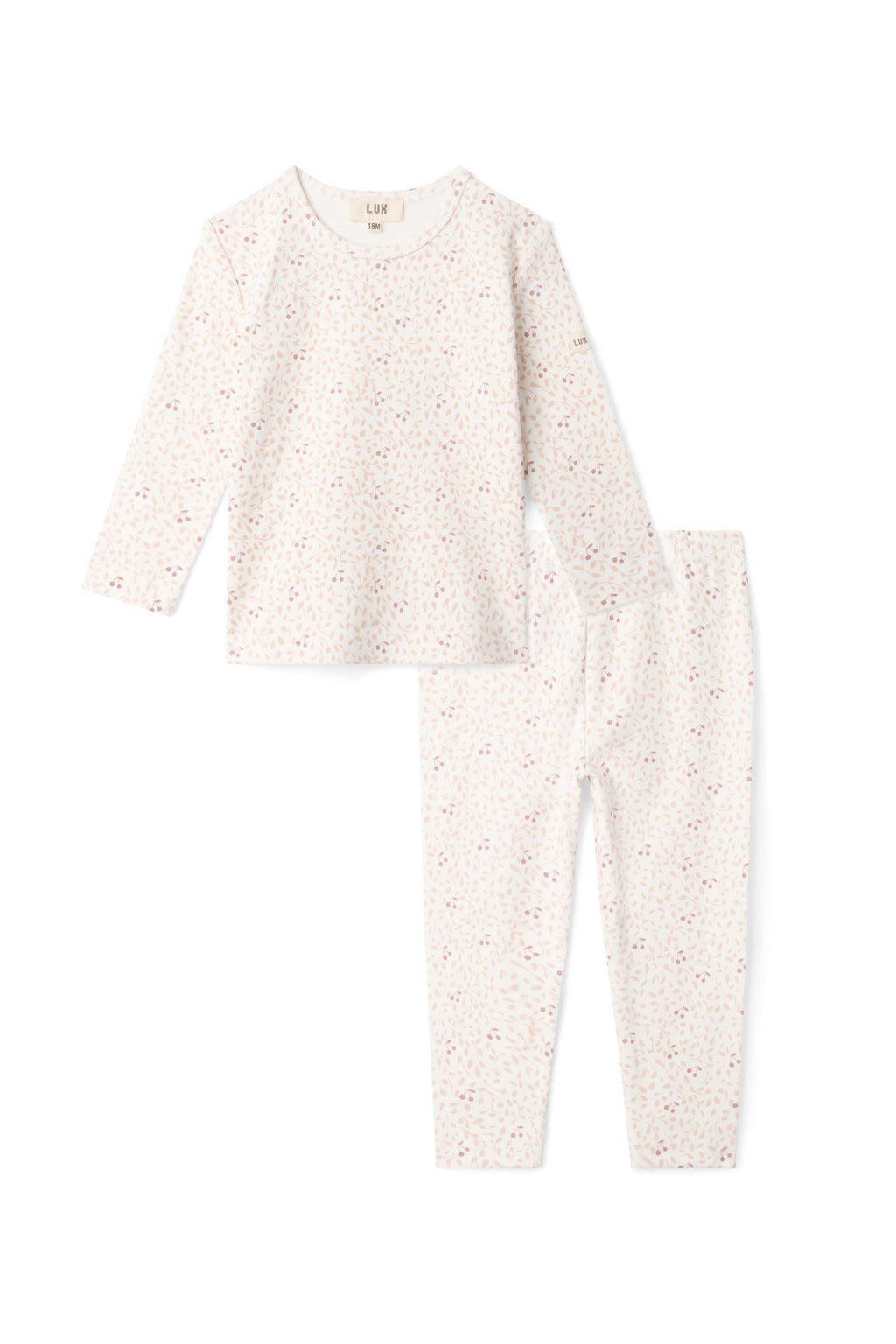 Branch and Cherry Print Set