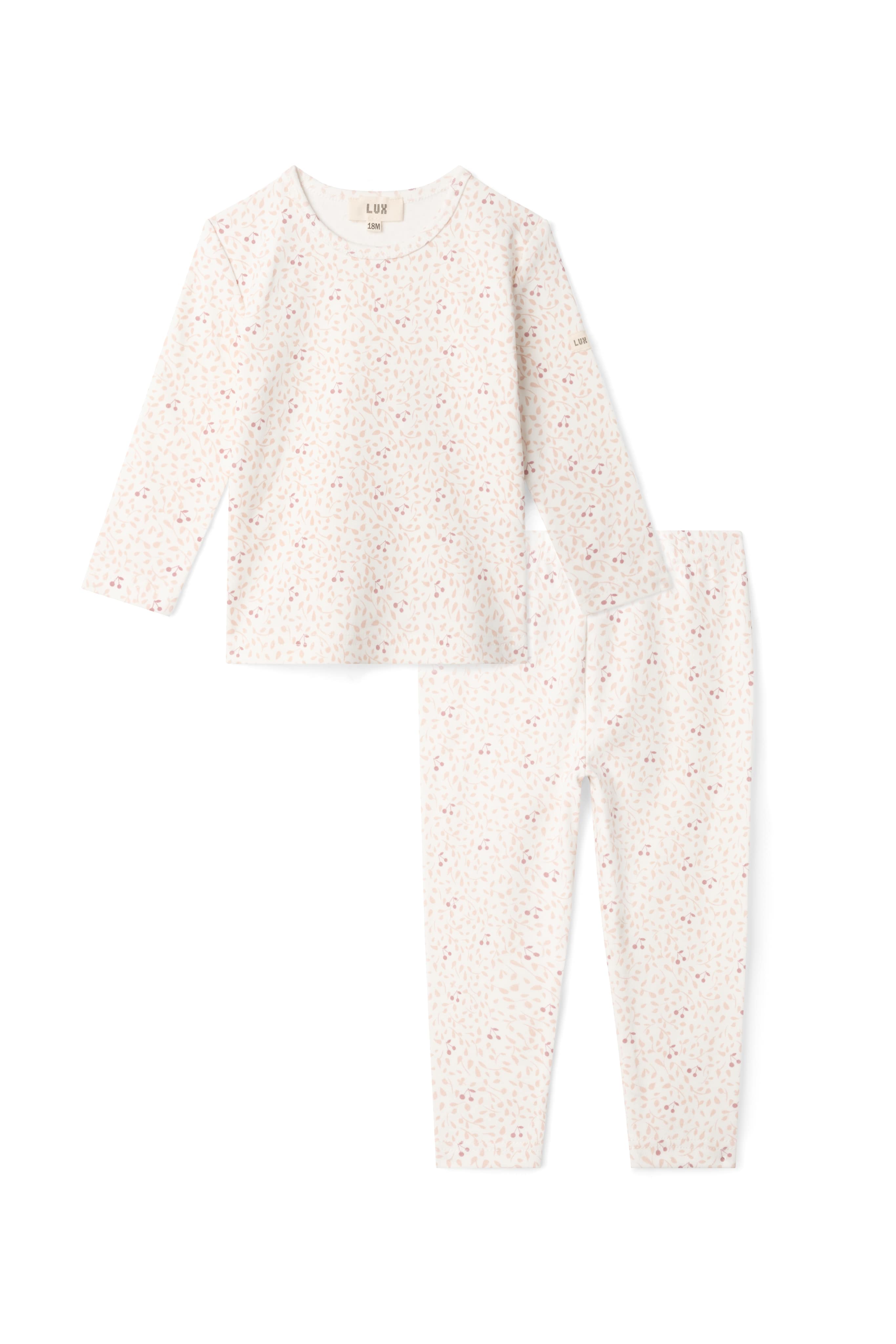 Branch and Cherry Print Set