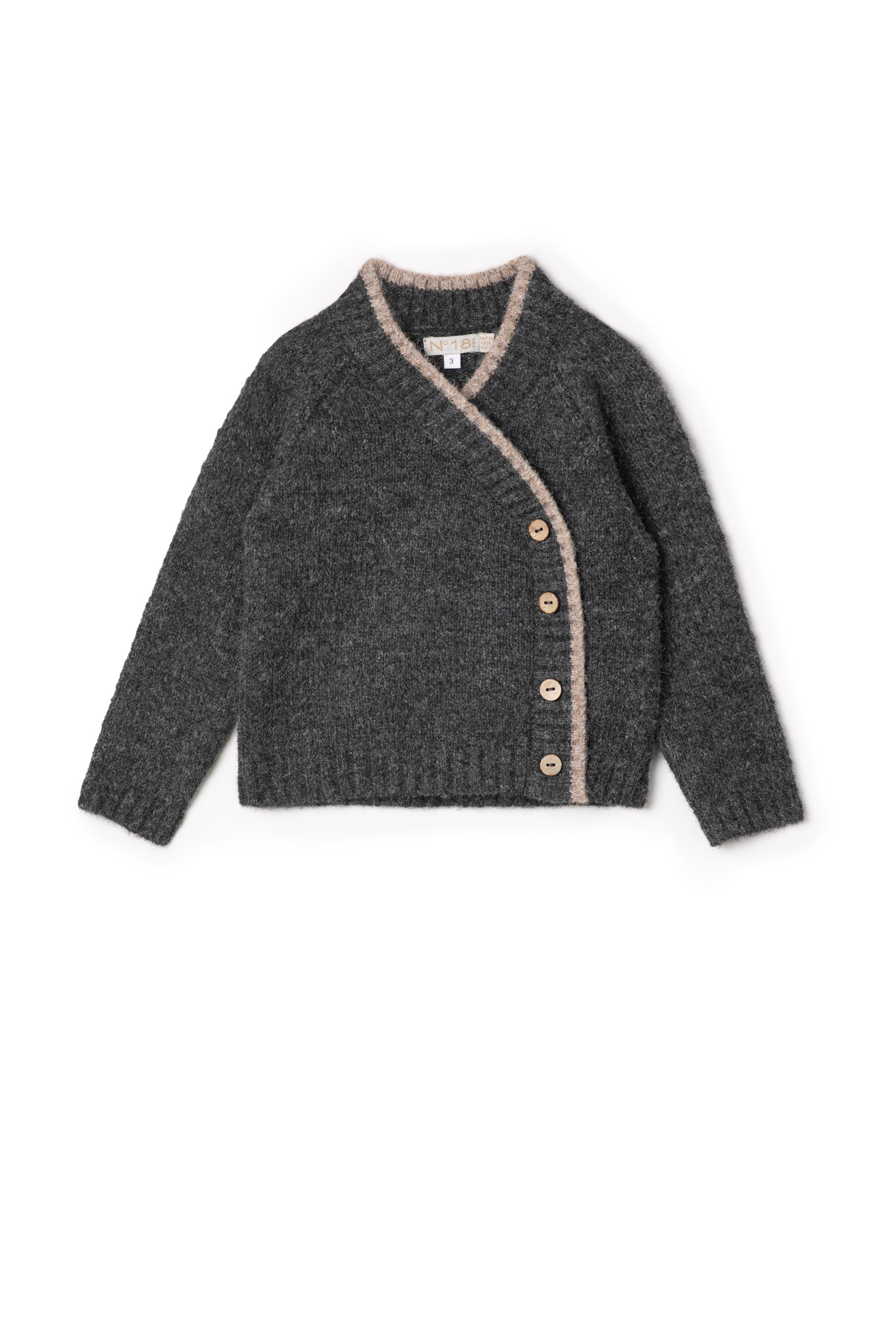 Knit Wrap Sweater