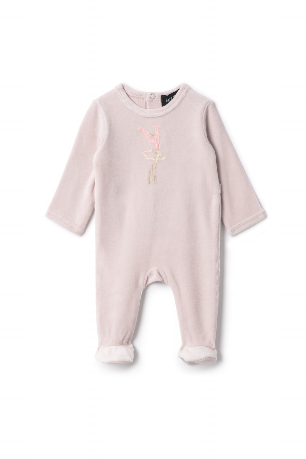 Ballerina Embroidered Onesie