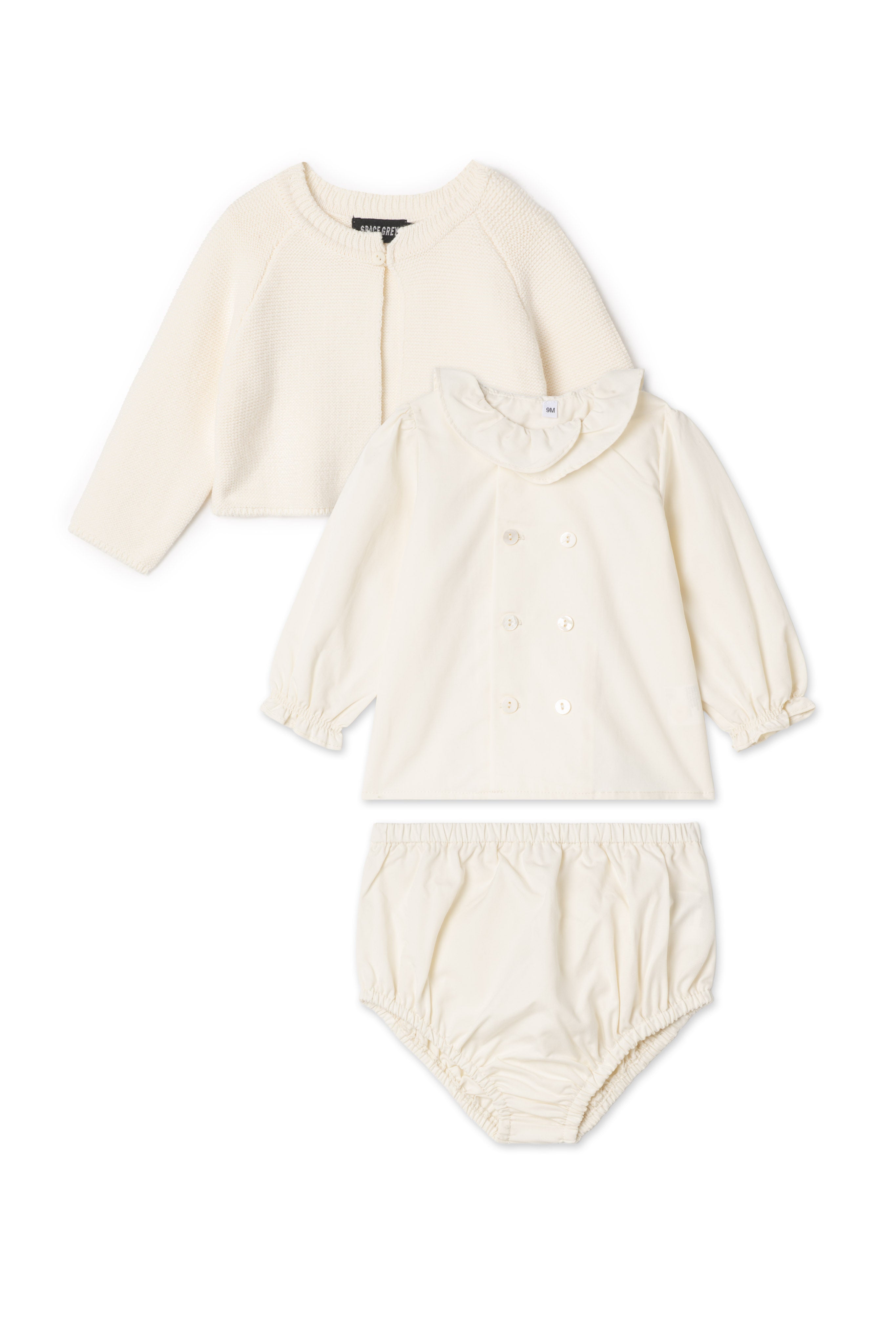 Woven 2Pc Set and Cardigan