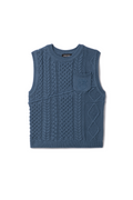 Crest Knitted Vest