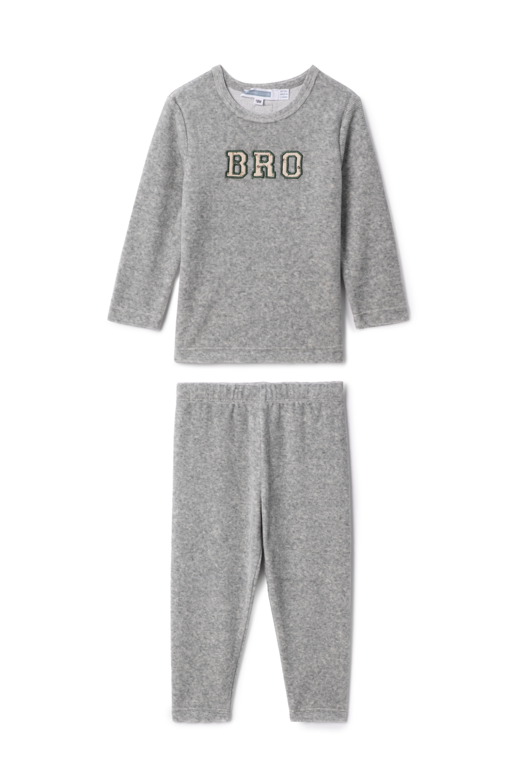 Bro Applique 2Pc Set
