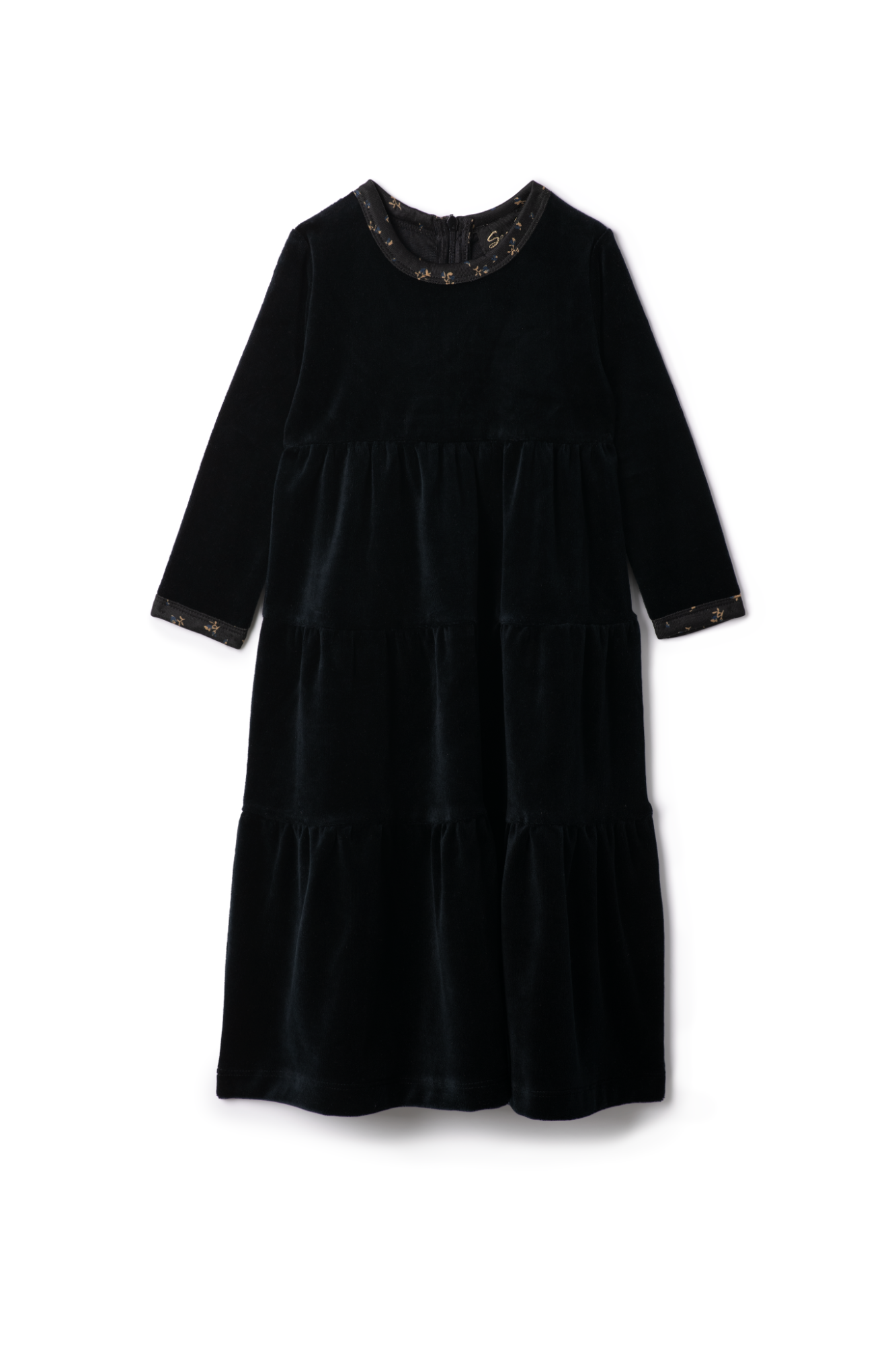 Printed Velour Robe