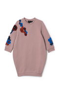Hook Stitch Sweatershirt Dress