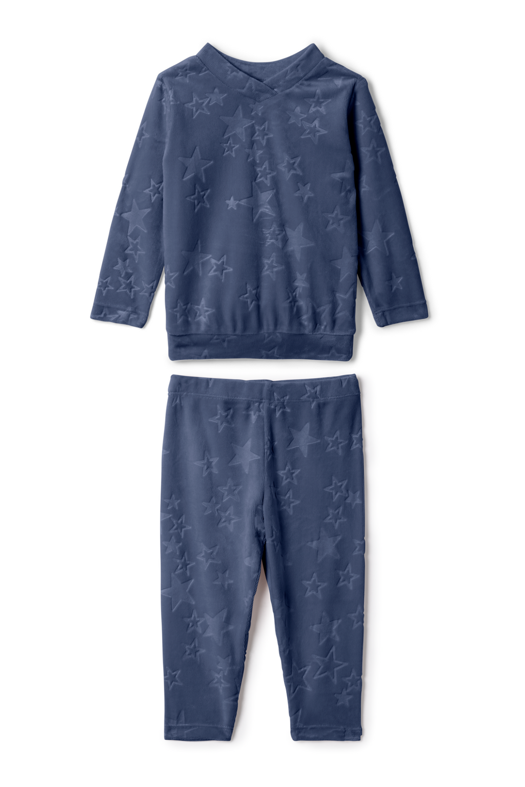 Embossed stars 2PC Set