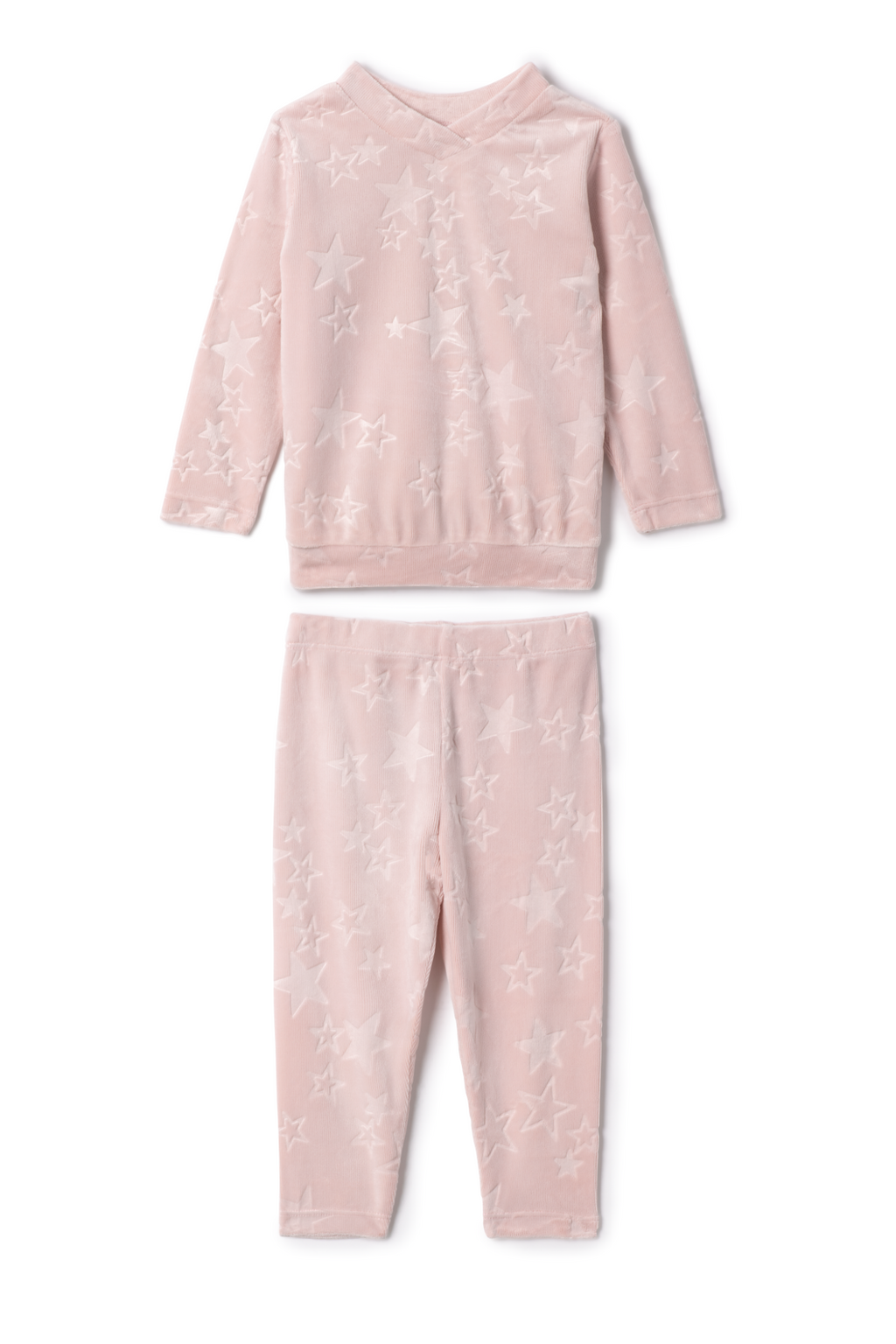 Embossed stars 2PC Set