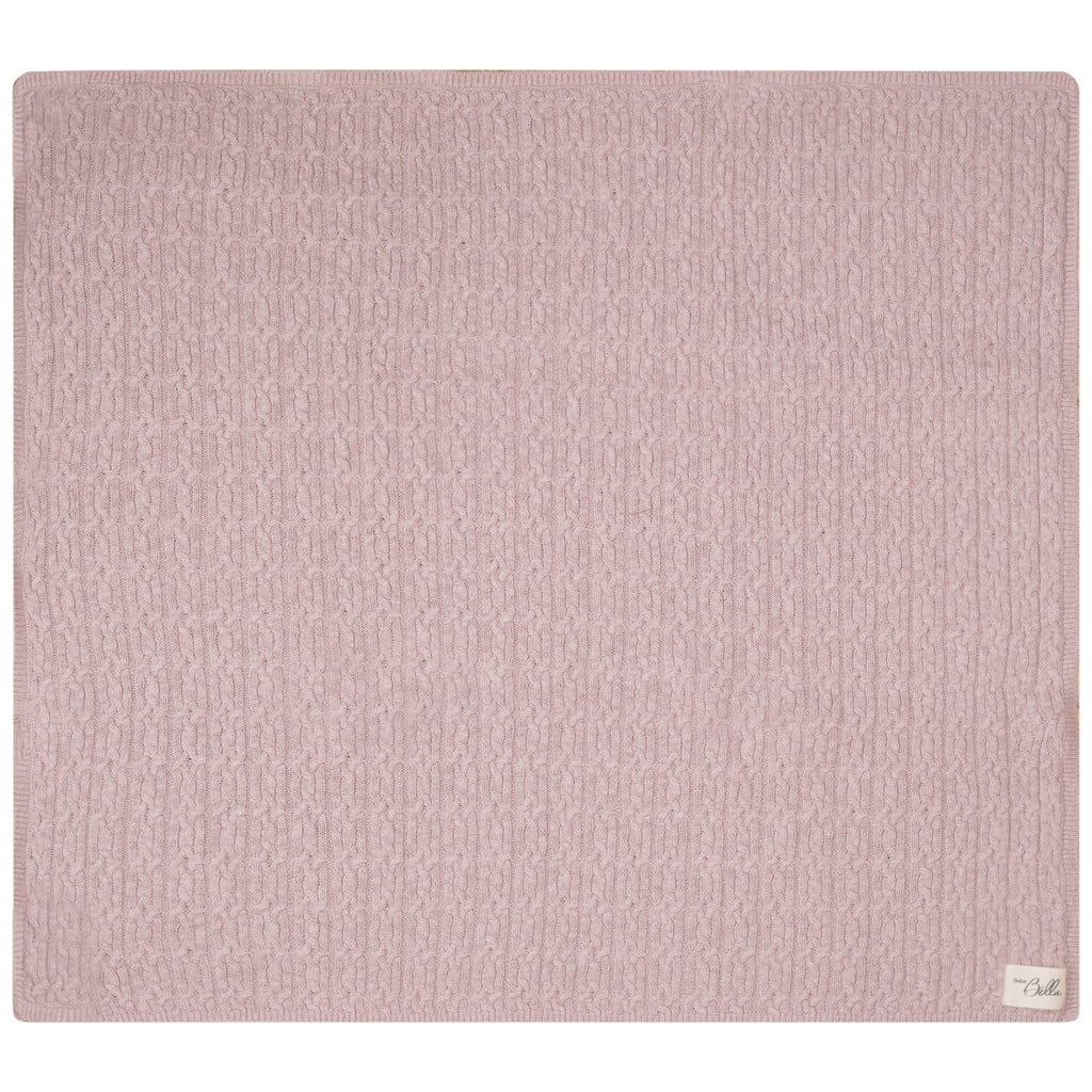 Mix Cable Knit Blanket