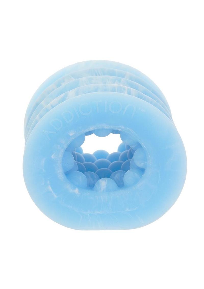 Addiction Glow in the Dark Silicone Stroker with Bonus Power Bullet