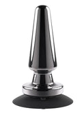 Evolved Advanced Metal Chrome Vibrating Anal Plug