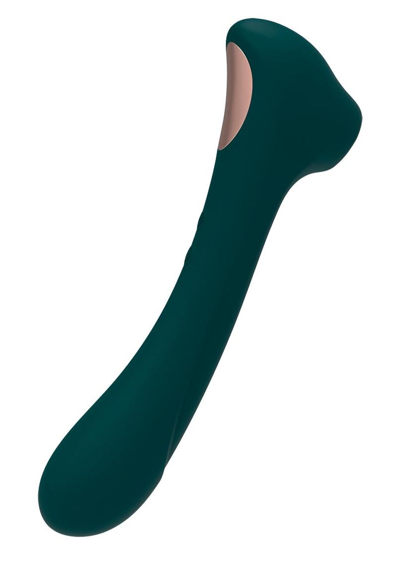 Alive Quiver Rechargeable Dual End Vibrator And Clitoral Stimulator