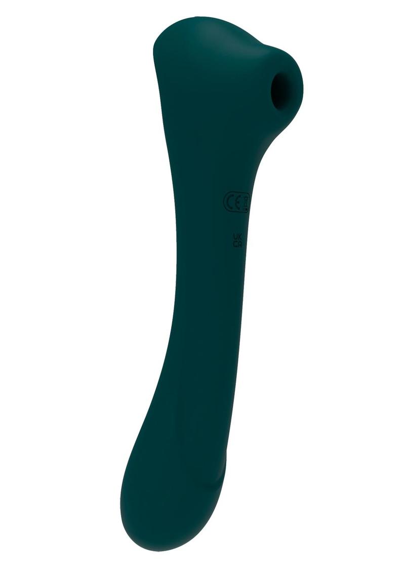 Alive Quiver Rechargeable Dual End Vibrator And Clitoral Stimulator