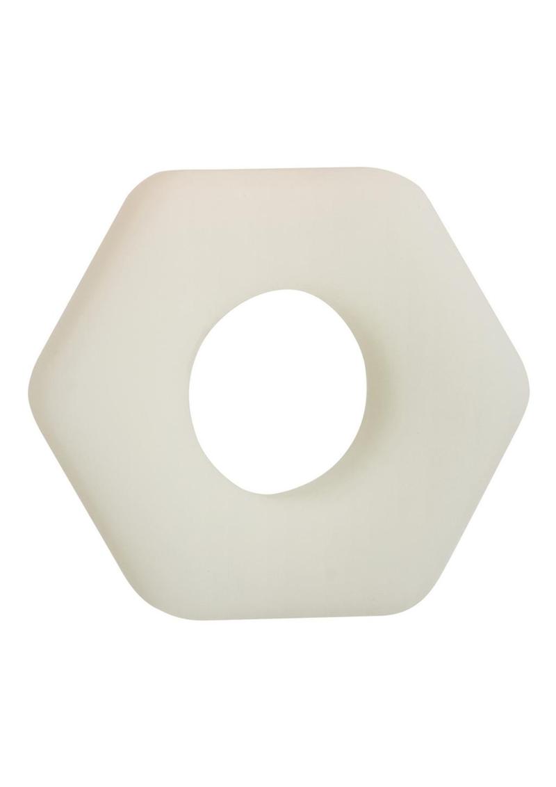 Alpha Liquid Silicone Prolong Sexagon Ring