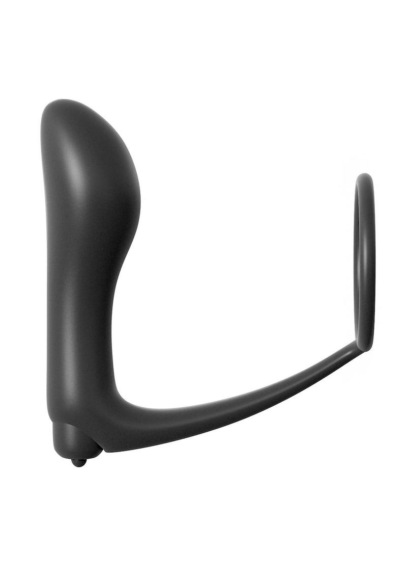 Anal Fantasy  Ass Gasm Cock Ring Vibrating Plug Kit