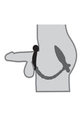Anal Fantasy Elite Silicone Ass Kicker Plug with Cockring