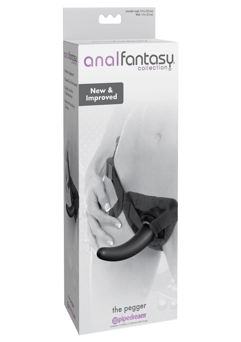 Anal Fantasy Collection The Pegger Silicone Strap-On Dildo