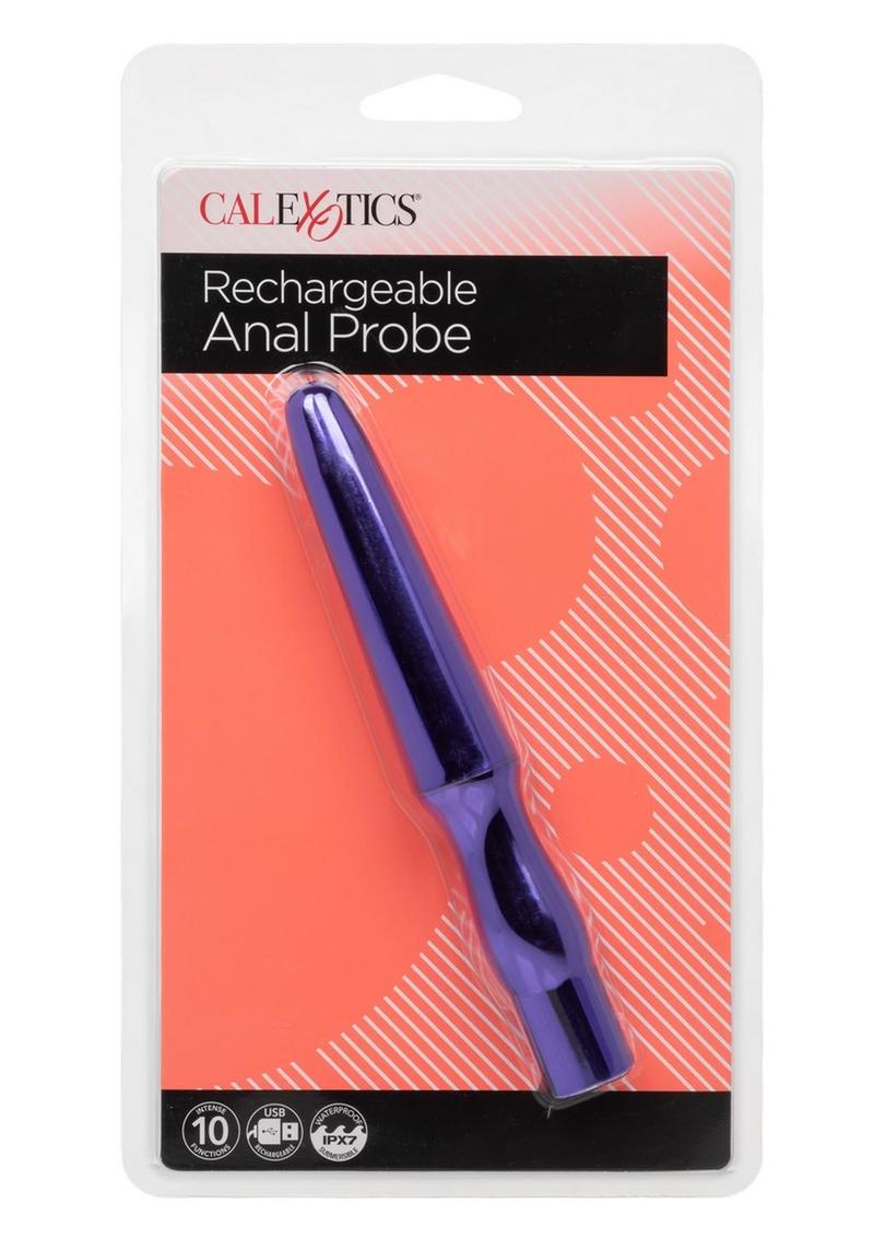 Rechargeable Anal Probe Premium Silicone Functions