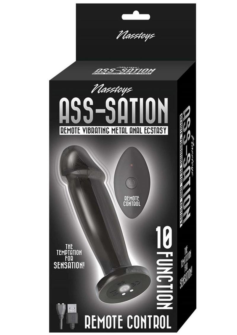 Nasstoys Ass Sation Remote Vibrating Metal Anal Ecstasy