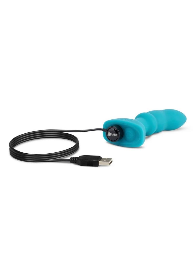 b-Vibe Remote Control Rimming P-Spot Plug Rechargeable Silicone