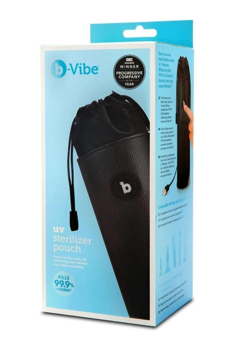 B-Vibe UV Sterilizer Pouch Of Germs Intimate
