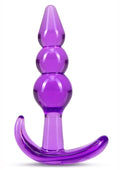 B Yours Triple Bead Anal Plug Phthalate Free Silicone