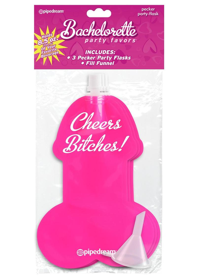 Pecker Party Flasks Penis-Shaped Drink Pouches