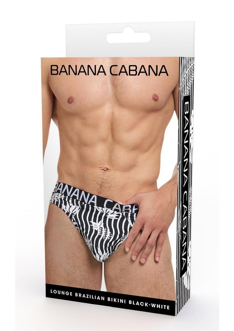 Banana Cabana Lounge Brazilian Bikini Tropical Print