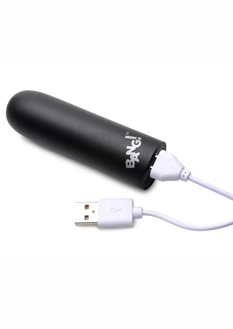 BANG! 10X Ultra Mega Powerful Vibe Rechargeable Vibrating Bullet
