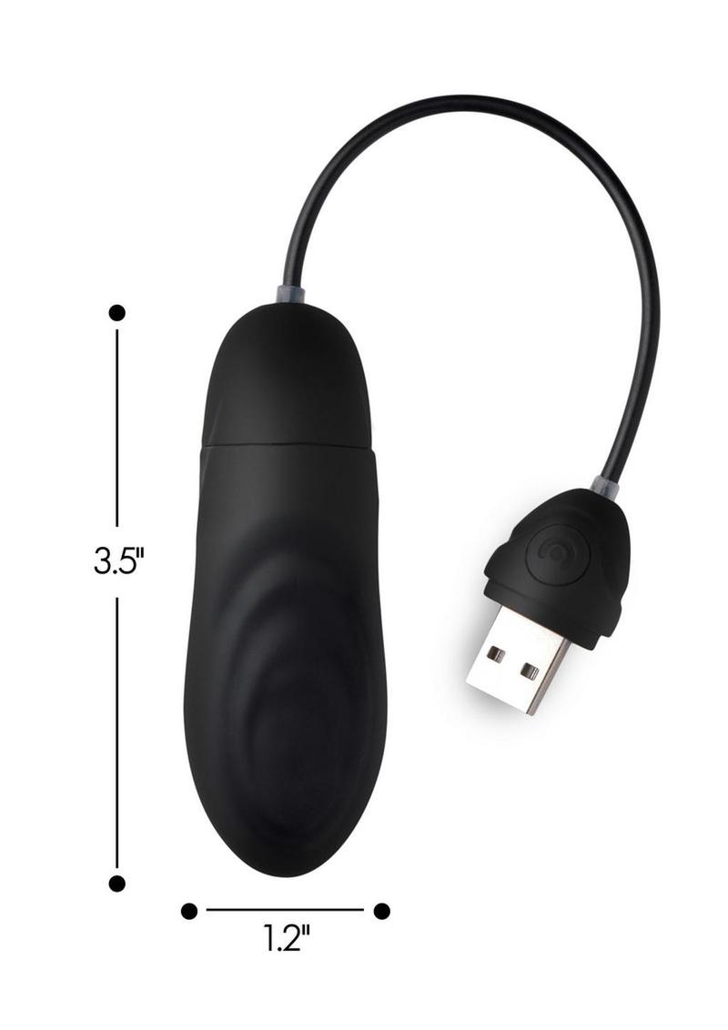 BANG! 7X ultra-powerful pulsating  Rechargeable Bullet Vibrator