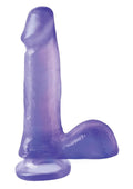 Basix Rubber Works Realistic Designed Dong With Suction Cup