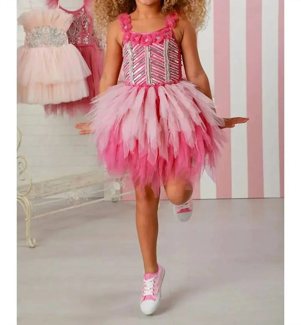 Girls Emma Sleeveless Tutu Dress