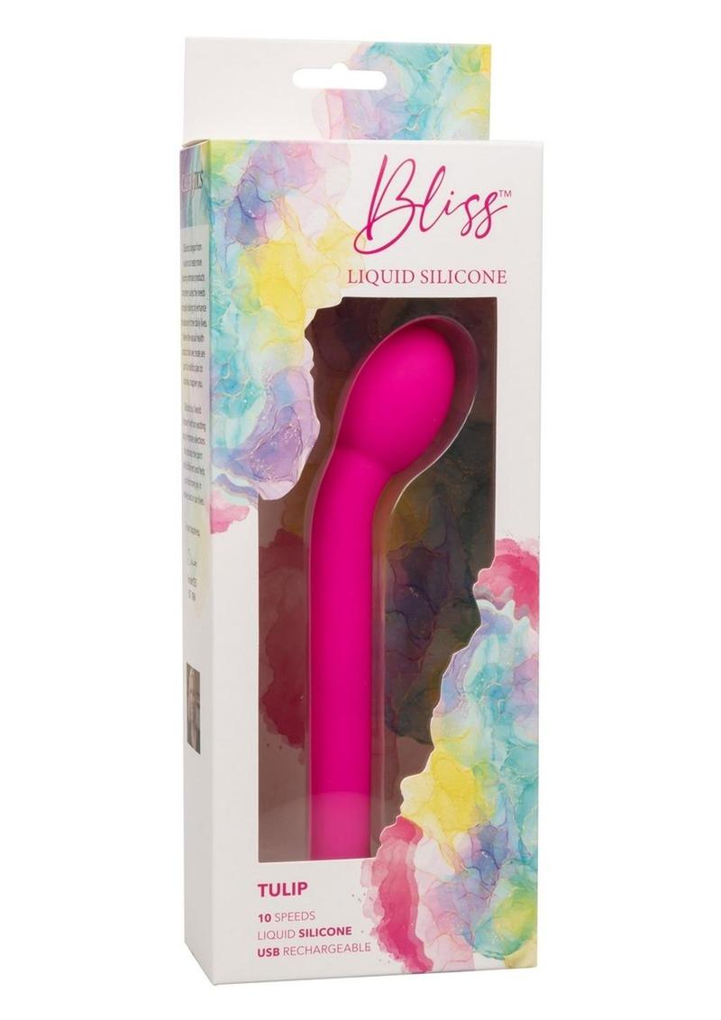 Bliss Liquid Silicone Tulip Vibrator