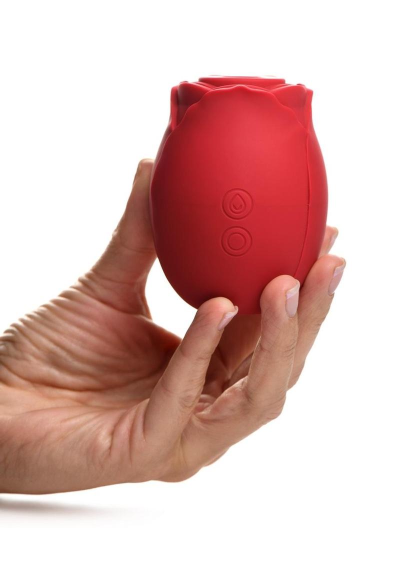 Bloomgasm Mystic Rose Sucking and Vibrating Clitoral Stimulator