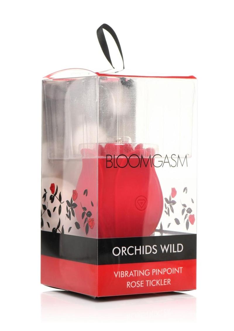 Bloomgasm Orchids Wild Vibrating Pinpoint Rose Tickler