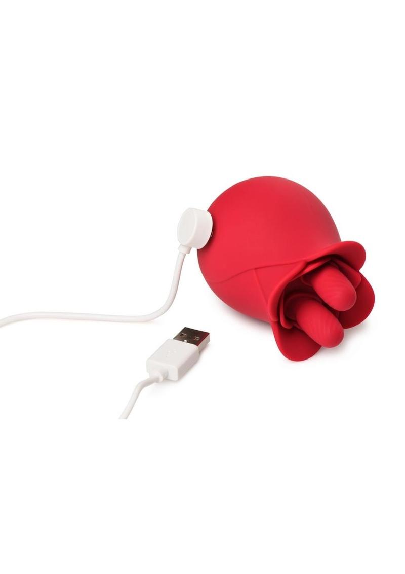 Bloomgasm The Rose Fondle Massaging Clit Stimulator