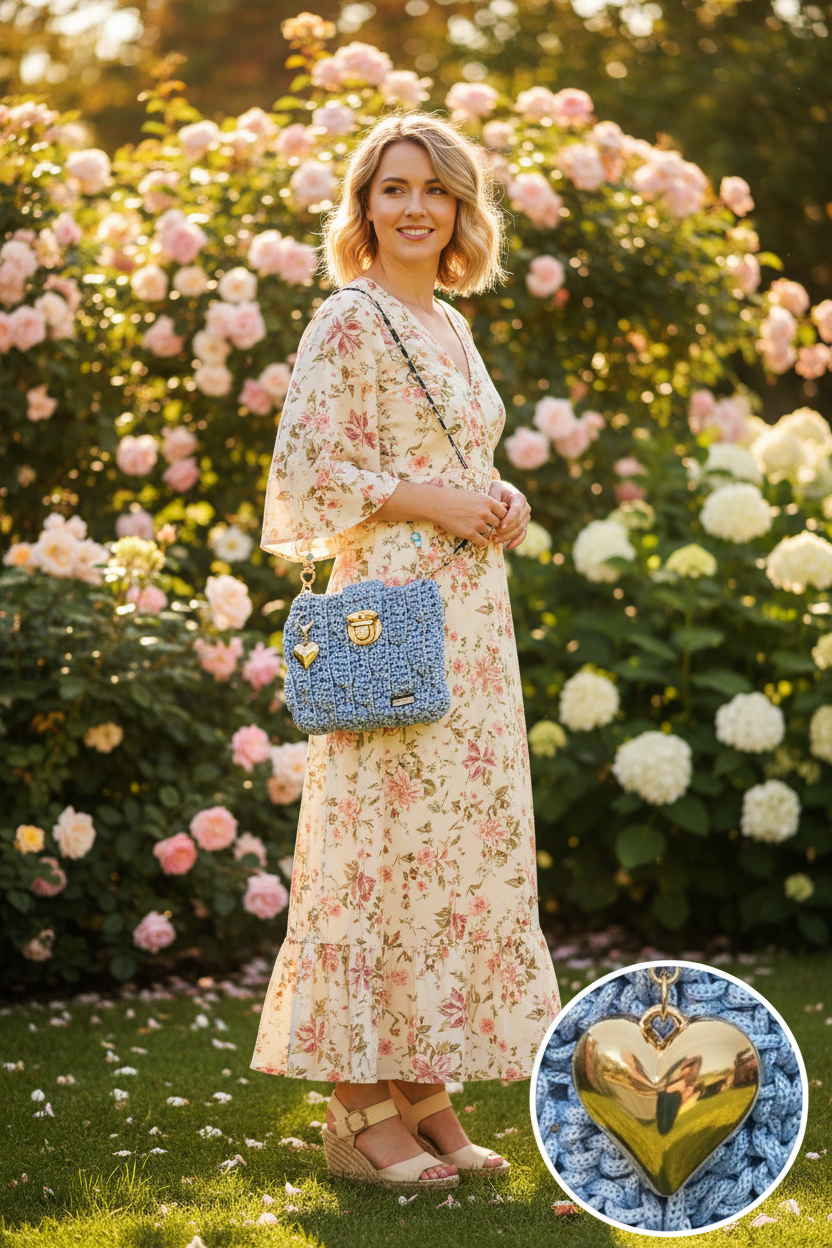 The Papillon – Handmade Crochet Shoulder Bag