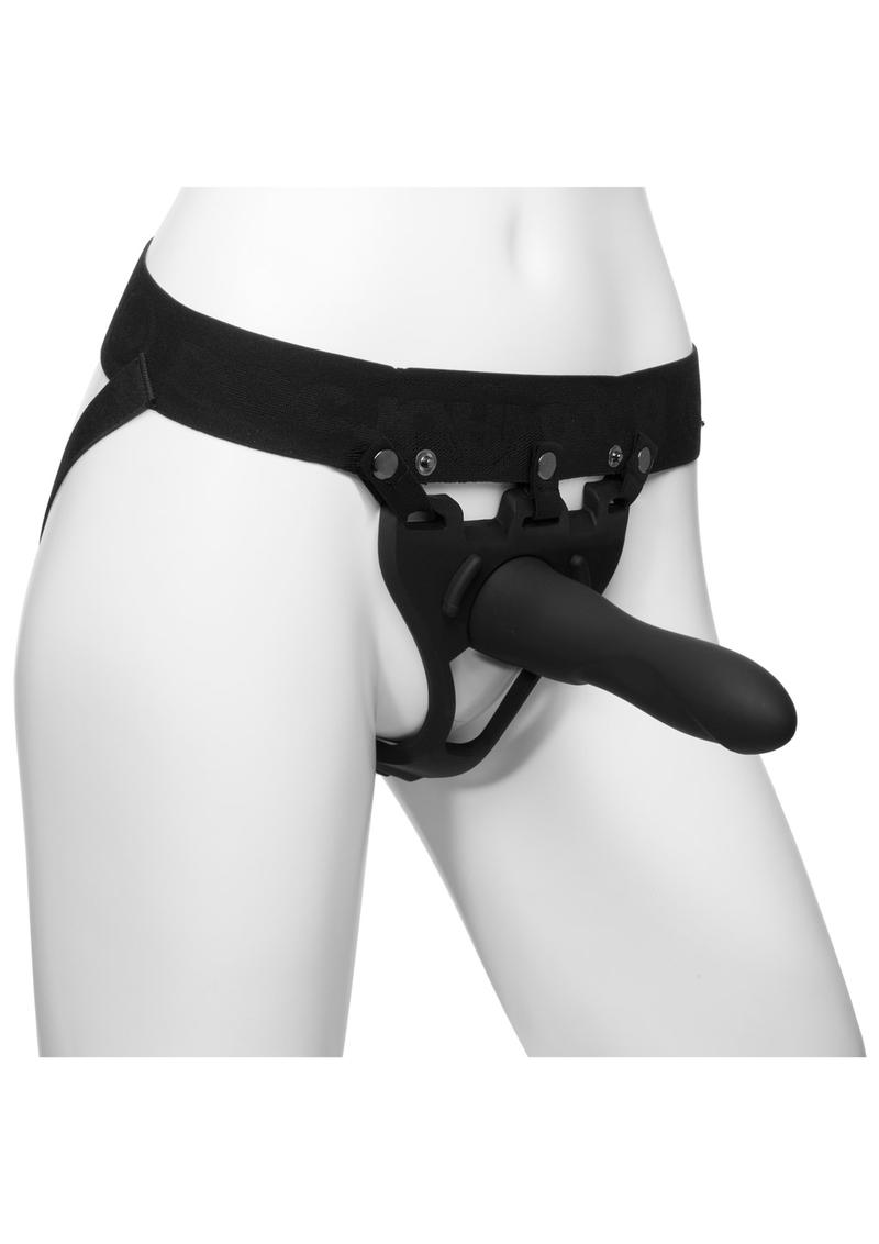 Body Extensions Be Strong 2-Piece Hollow Silicone Strap-On Set