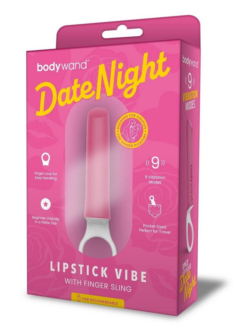 Bodywand Date Night Lipstick Vibe with Finger Sling