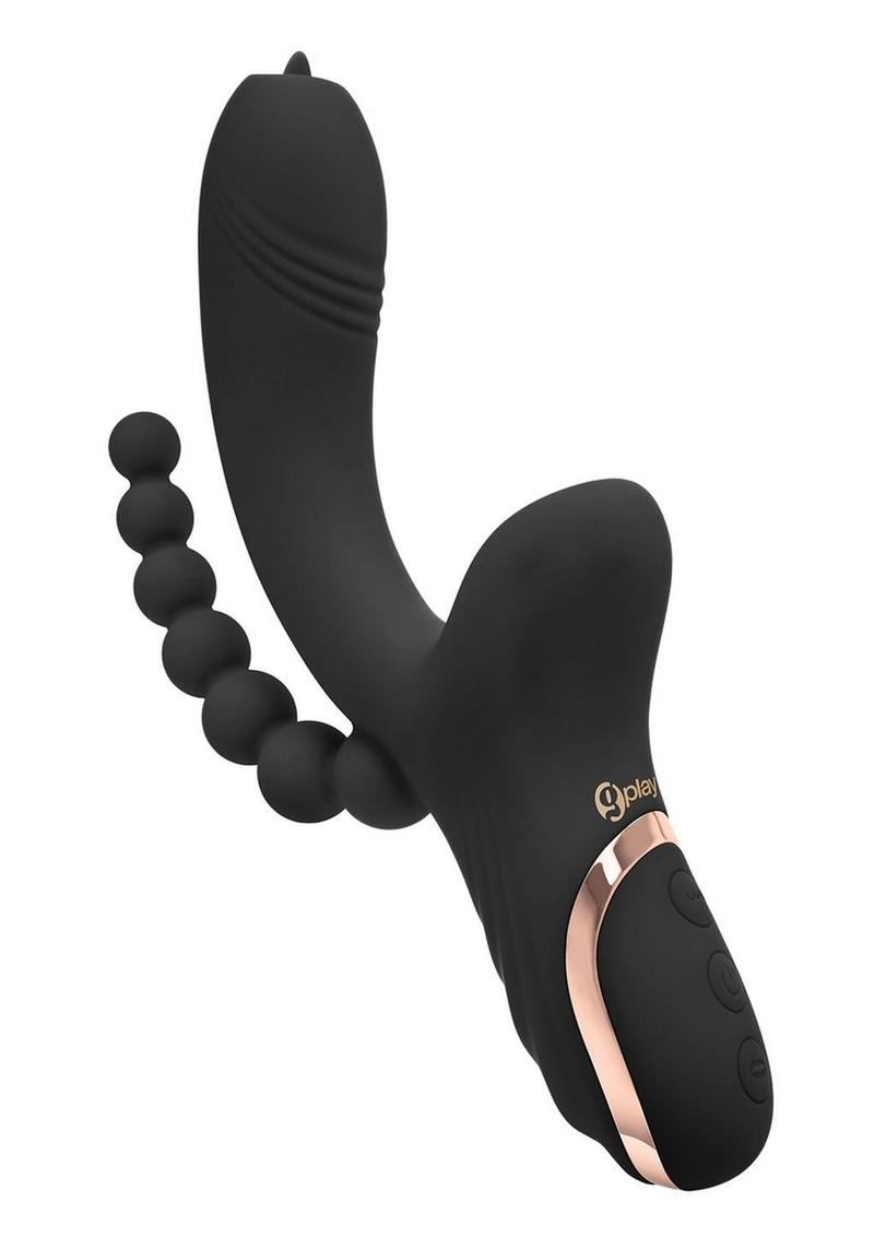 Bodywand G-Play Rechargeable  Vibrator With Anal Beads