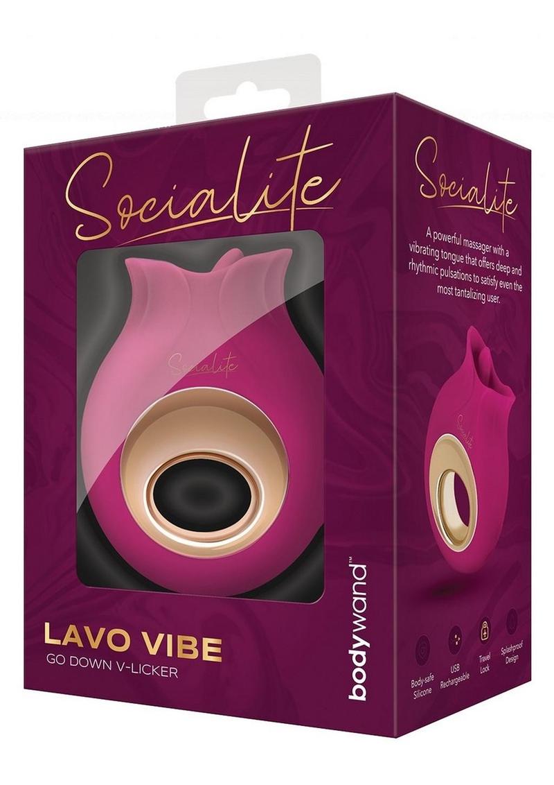 Bodywand Socialite Lavo Vibe V Licker Clitoral Stimulator