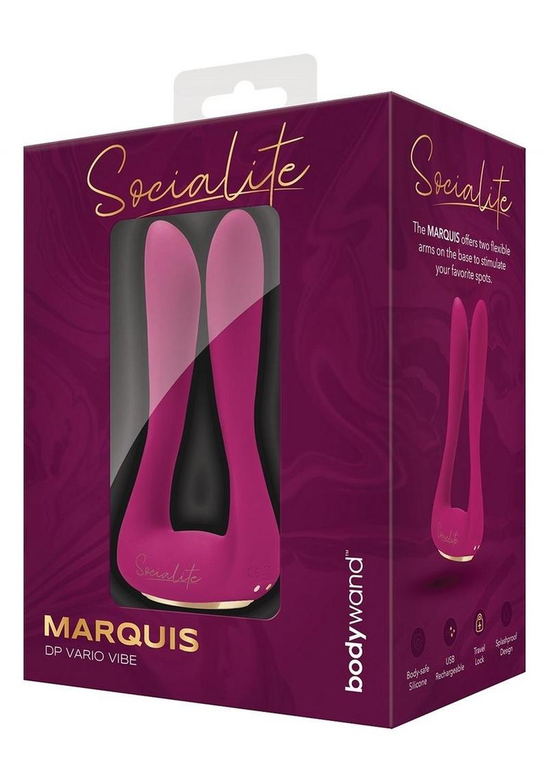 Socialite Marquis DP Vario Vibe Dual Prong Silicone Wonder
